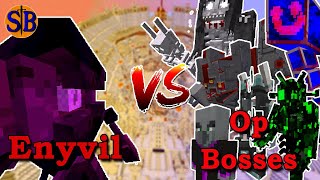 Who can Beat Enyvil in 1192  Minecraft Mob Battle [upl. by Kerrie]