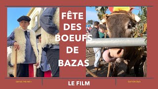 La Fête des Boeufs Gras de BAZAS 13 boeufs défilent [upl. by Benn346]