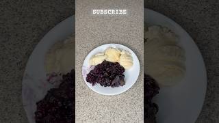 blueberry cobbler blueberry cobbler recipe easy delicious fyp viralvideo goviral baking [upl. by Suixela]