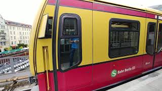 Berlin SBahn Class 481 Departure at Berlin Friedrichstraße [upl. by Fillander76]