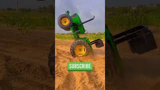 John Deere tractor stunt newsong shorts [upl. by Dranreb942]