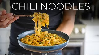 The MOST FLAVOURFUL Noodles EVER  Chili Oil Peanut Noodles [upl. by Naic375]