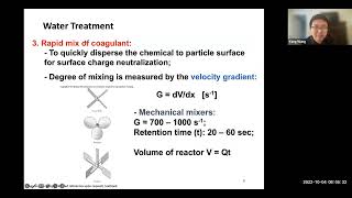 Class 13 Coagulation Flocculation Sedimentation and Sand Filtration [upl. by Irahcaz]