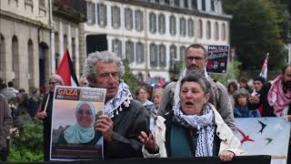 MORLAIX 150 personnes réunies en soutien au peuple Palestinien et Libanais ce samedi 12 octobre 2024 [upl. by Chui]