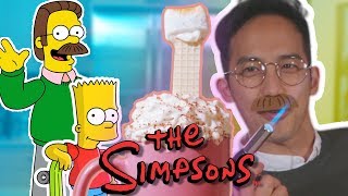 HOW TO MAKE Ned Flanders Hot Cocoa from The Simpsons Movie  Feast of Fiction [upl. by Amlas658]