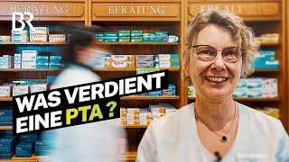 Sie berät dich in der Apotheke Das Gehalt als PTA  Lohnt sich das  BR [upl. by Shabbir166]