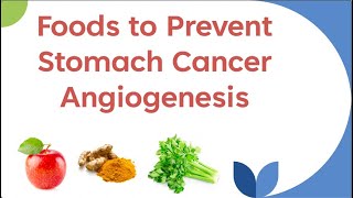 Foods to Prevent Stomach Cancer Angiogenesis [upl. by Letnom]