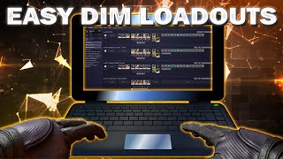 How to Make Share and Copy Destiny Loadouts in DIM  Destiny 2 Build Guide [upl. by Olimreh802]