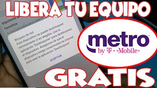 LIBERAR EQUIPOS METRO Y TMOBILE  METODO GRATUITO  TODOS LOS MODELOS  2024 [upl. by Lietman]