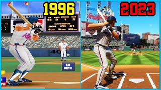 MLB THE SHOW evolution 1996  2023 [upl. by Enyal]