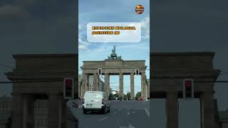 Brandenburg Gate Berlin shorts travel brandenburggate [upl. by Esme]