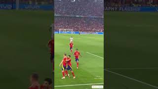 Dani Olmo great goal against France 🔥 euro2024 [upl. by Atokad496]