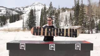 2015 Nitro Nomad Snowboard Splitboard Review [upl. by Lertnom]