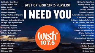 Best Of Wish 1075 Songs Playlist 2024  The Most Listened Song 2024 On Wish 1075  OPM Songs opm [upl. by Thibault]