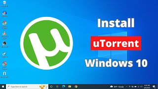 How to Download and Install uTorrent in Windows 10 2024 [upl. by Purpura]