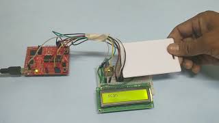 RFID Interfacing with MSP430 Launchpad [upl. by Nivek]