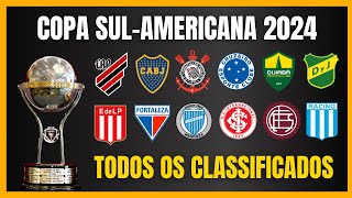 SULAMERICANA 2024  TODOS os times CLASSIFICADOS [upl. by Shriner380]