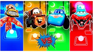 TOW MATER MONSTER vs TOW MATER vs STRIP WEATHERS vs STRIP WEATHERS MONSTER  Tiles Hop EDM Rush [upl. by Rannug]