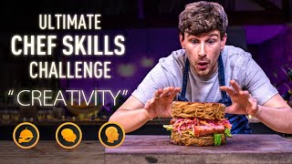 Ultimate CHEF SKILLS Challenge CREATIVITY  Sorted Food [upl. by Mame633]