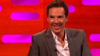 Benedict Cumberbatch cant say quotPenguinsquot  The Graham Norton Show Series 16 Episode 5  BBC One [upl. by Tersina16]