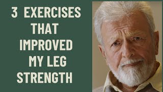 Seniors 3 Simple Exercises that improve leg strength [upl. by Nehtan620]