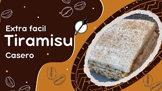 Tiramisu casero recetas recetasfaciles food cafe tiramisu [upl. by Voltmer]