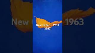 New Order – 1963 1987 neworder newwave synthpop alternativedance 80smusic [upl. by Fredette837]