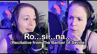 Rosina Recitative from The Barber of Seville but everyones played by a contralto [upl. by Rellia]