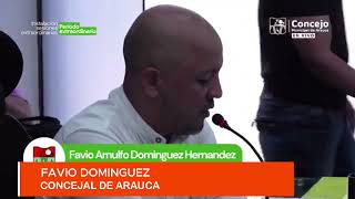 CONCEJAL DE ARAUCA DENUNCIÓ QUE SIERRACOL NO LE ESTA DANDO LA OPORTUNIDAD DE TRABAJO A LOS ARAUCANOS [upl. by Asilla]