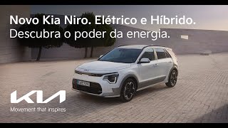 Novo Kia eNiro e Niro HEV  Descubra o poder da energia [upl. by Jerrol]