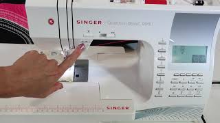 Singer Quantum Stylist 9960 16 Tack Function Button [upl. by Shelby125]