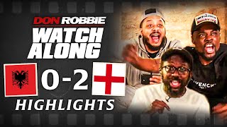 Ty Troopz amp Expressions Are HILARIOUS  Albania 02 England  Watch Along HIGHLIGHTS [upl. by Rushing]