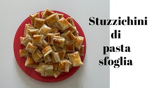 Stuzzichini di pasta sfoglia  Cose a caso [upl. by Colet857]