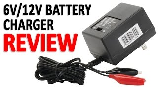 Generic 6v12v Battery Charger Review UPG D1724 [upl. by Meggs]