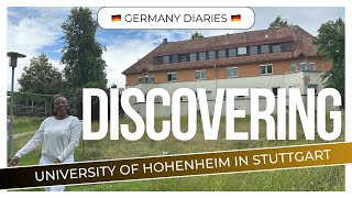 Europe Trip Season 1 Episode 3 Discovering the University of Hohenheim in Stuttgart Germany [upl. by Bilow]