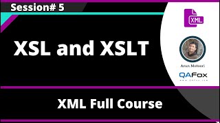 XSL and XSLT for XML XML Tutorial  Part 5 [upl. by Einnahpets]