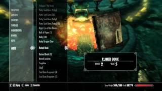 Skyrim  Atronach Forge Tutorials  Spell Tome Conjure Storm Atronach [upl. by Ailina547]