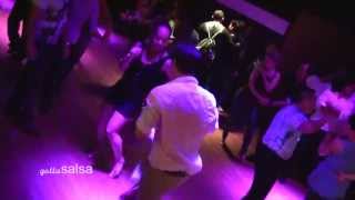 Salsa Social Dancing at Cafe Sevilla San Diego April 10 2013 [upl. by Orvie430]