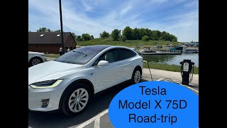 Tesla Model X 75D Road Trip [upl. by Alcot]