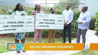 Opulence Firm awards Local Students with Scholarships  River City Live [upl. by Betthel]