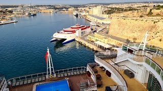 Valletta Malta Cruise Port [upl. by Notsreik128]