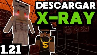 XRAY para Minecraft java 121 ✅ MOD [upl. by Anyt]