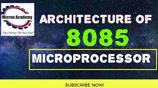 Microprocessor 8085 Architecture [upl. by Nirtiac73]