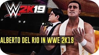 WWE 2K19  Alberto Del Rio Entrance Signature Finisher amp Victory Scene 2019 [upl. by Ogawa]