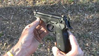 Beretta 92 FS Close Up [upl. by Colner580]