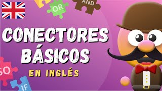 CONECTORES BÁSICOS EN INGLÉS  INGLÉS PARA NIÑOS CON MRPEA  ENGLISH FOR KIDS [upl. by Golanka]