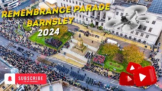 Remembrance Day Parade Barnsley 2024  Honoring Our Heroes [upl. by Corvin247]