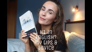 MY TIPS ON GETTING A H1  Leaving Cert English [upl. by Nylekoorb]