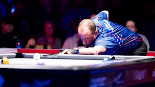 Shane Van Boening vs Pierfrancesco Garzia  Winners Qualification  2023 US Open Pool Championship [upl. by Bittencourt]