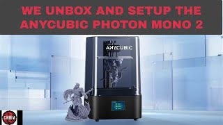 Lets Unbox and Setup the Anycubic Photon Mono 2 [upl. by Bertolde640]